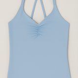 Ruched Strappy Tank