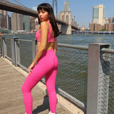 WATERMELON HIGH-WAISTED LEGGINGS
