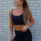 Flex Crop Tank Bra