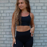 Flex Crop Tank Bra