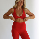 Cherry Twist Crop