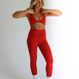 Cherry Sculpt Leggings