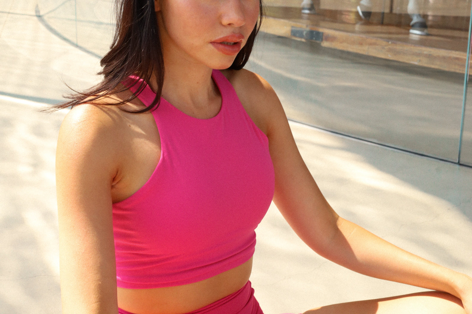 ELEGANCE CROPPED TANK TOP