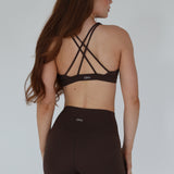 Nina High Neck Crossback Bra