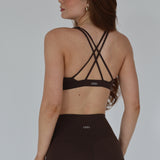 Nina High Neck Crossback Bra