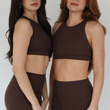 Nina High Neck Crossback Bra