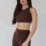 Nina High Neck Crossback Bra
