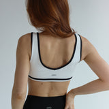 Seamless V Neck Blake Crop