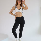 Seamless V Neck Blake Crop