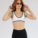 Seamless V Neck Blake Crop