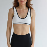 Seamless V Neck Blake Crop