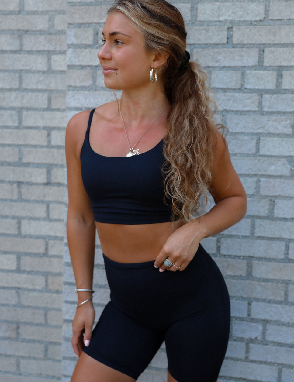 Flex Crop Tank Bra